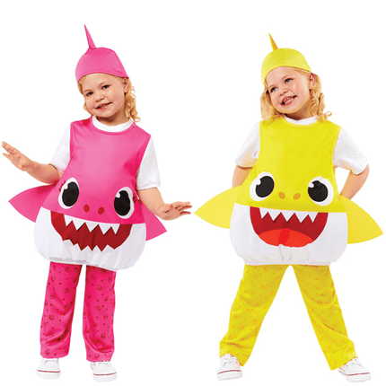 Baby Shark Kostuums Meisjes - Partywinkel