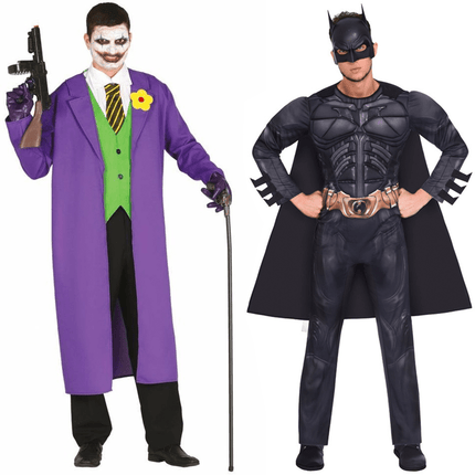 Batman, Robin & The Joker Kostuums Heren - Partywinkel