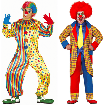 Clownspakken Heren - Partywinkel