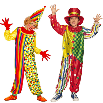 Clownspakken Jongens - Partywinkel