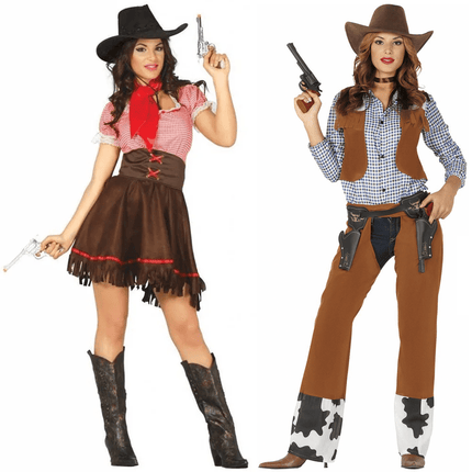 Cowgirl Kostuums Dames - Partywinkel