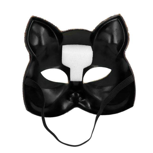 Mezza maschera Diamond Cat