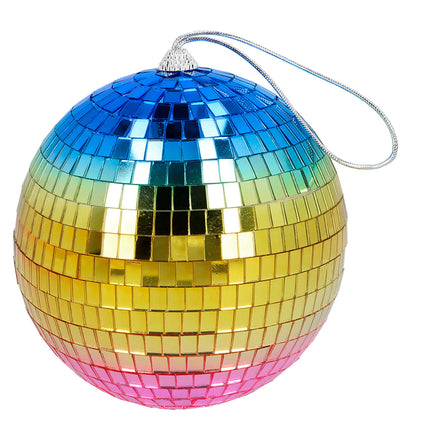 Discoball arcobaleno 15 cm