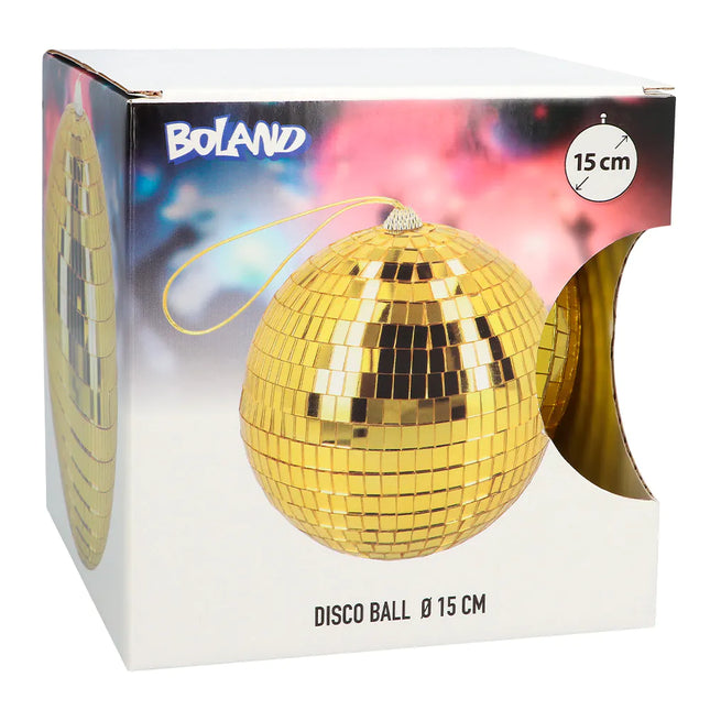 Discoball d'oro 15 cm