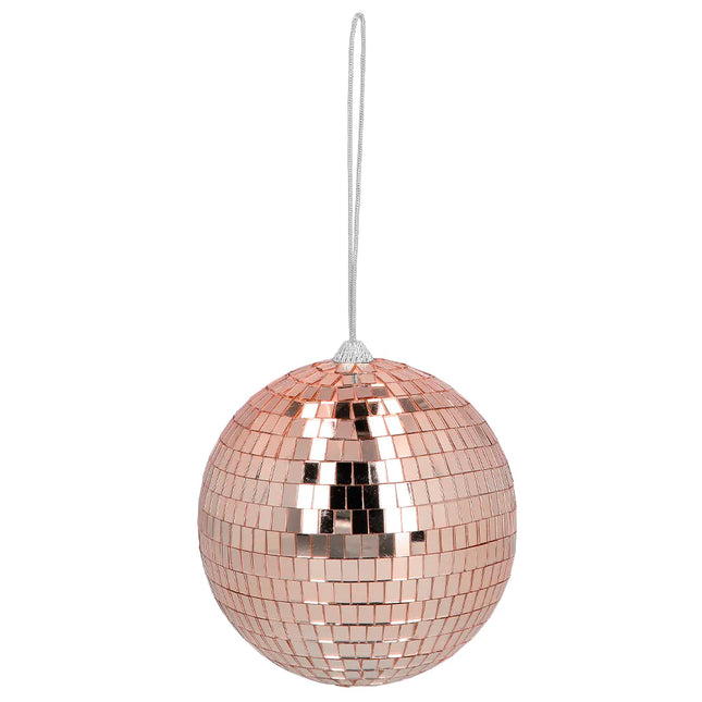 Discoball oro rosa 15 cm