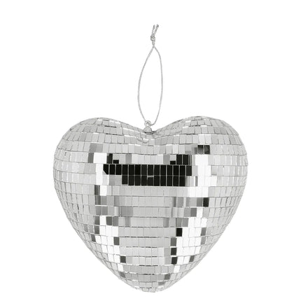 Discoball argento 19 cm