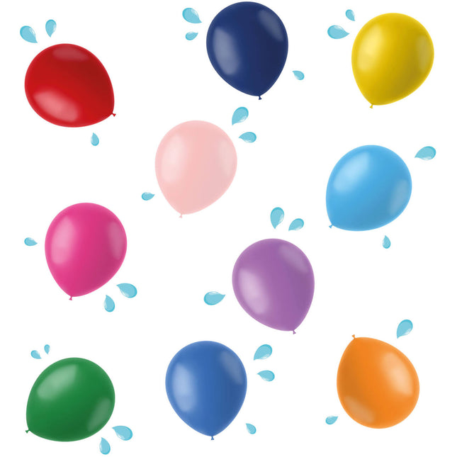 Palloncini ad acqua - Stripetastic - Assortiti - 8 cm - 100 pezzi