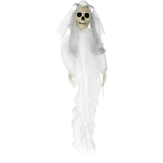 Decorazione appesa di Halloween Scheletro della sposa 90 cm