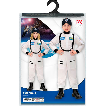 Costume da astronauta bianco bambino