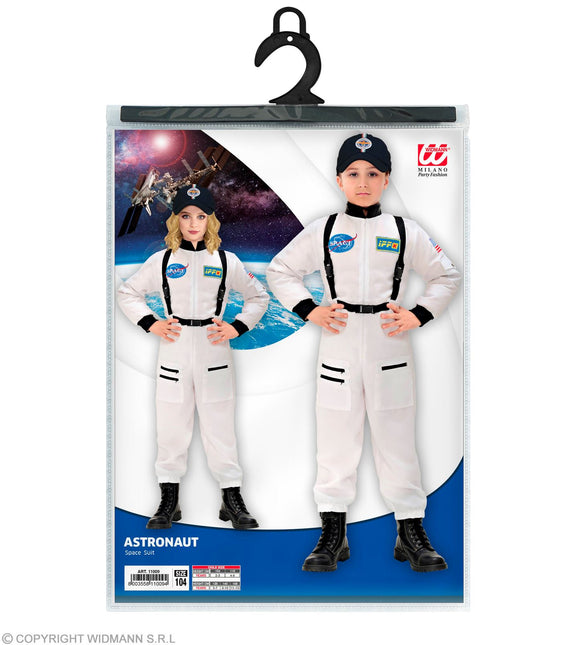 Costume da astronauta bianco bambino