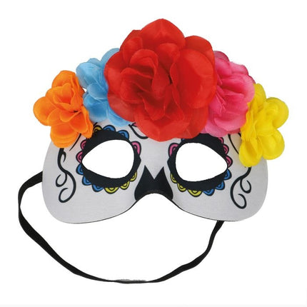 Maschera Halloween La Catrina