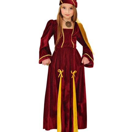 Costume da principessa medievale per bambina