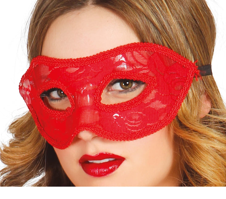 Maschera Pizzo Rosso