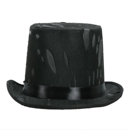 Ragnatele di Halloween con cappello alto