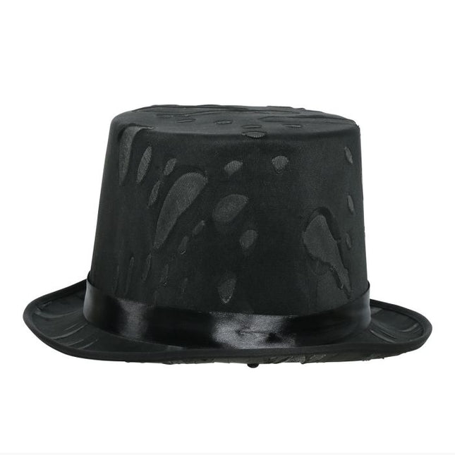 Ragnatele di Halloween con cappello alto