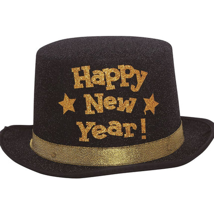 Cappello Buon Anno Oro Nero