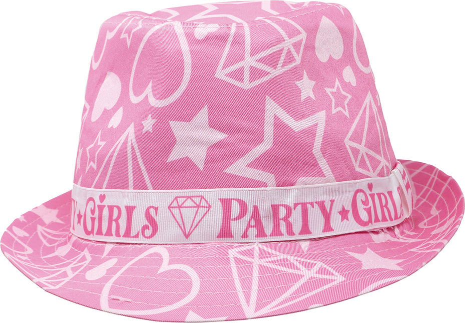 Cappello estivo rosa per bambine, adulti