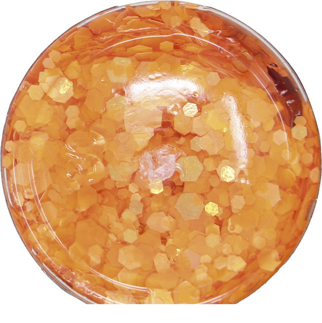 Gel glitterato arancione 20g