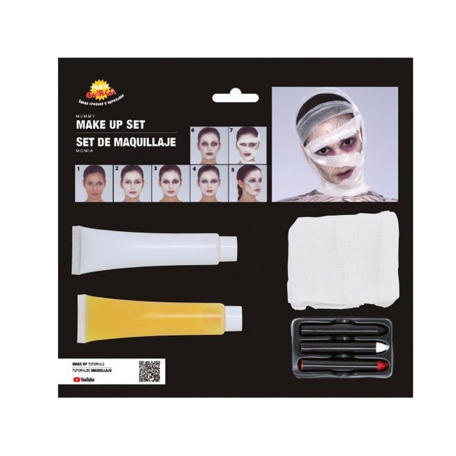 Set per il trucco di Halloween Mummia