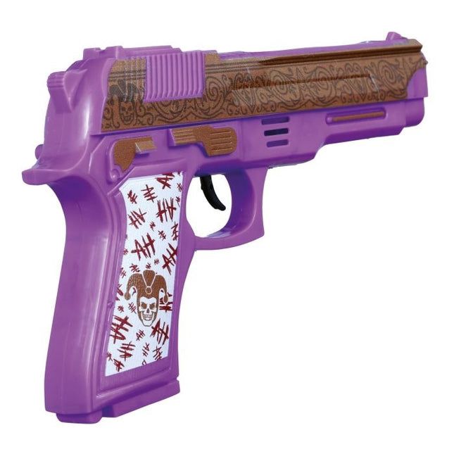 Pistola finta viola 21 cm