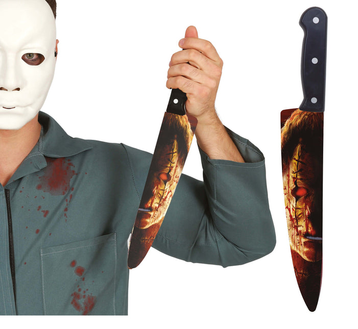 Coltello finto Halloween Serie Killer 37 cm