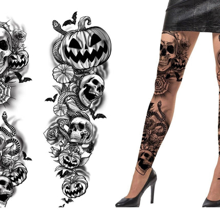 Tatuaggi di Halloween con i pantaloni