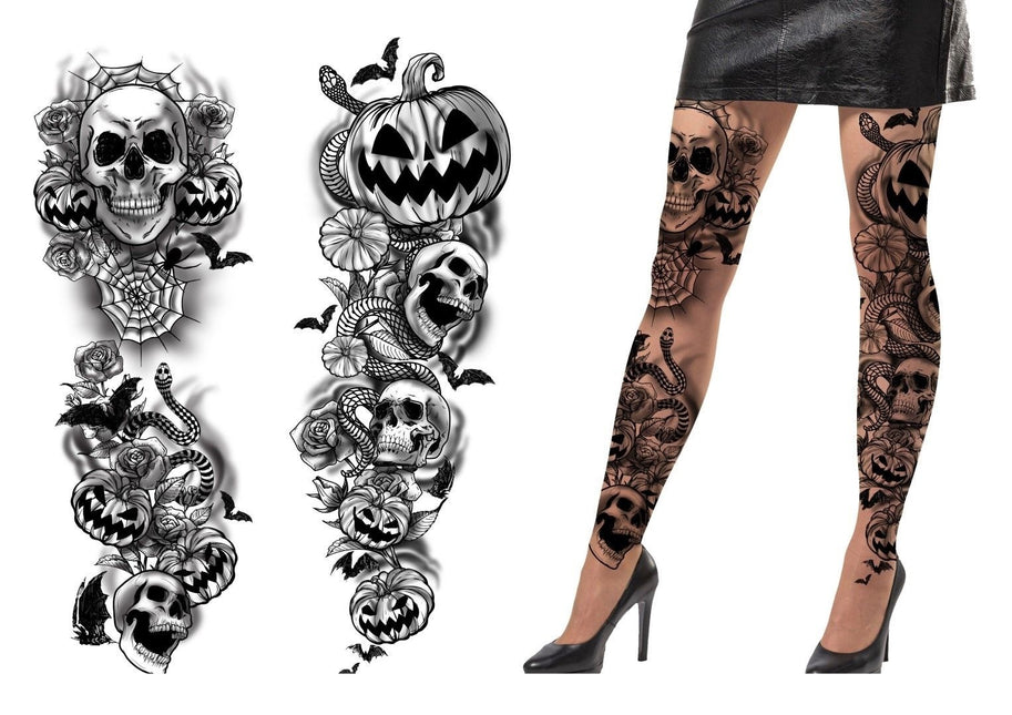 Tatuaggi di Halloween con i pantaloni