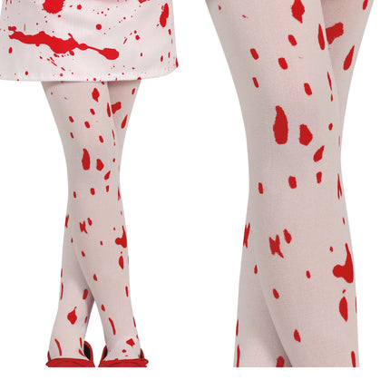 Gambale rosso bianco di Halloween Bambino sanguinario