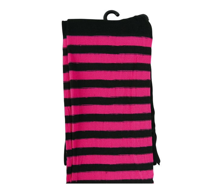 Collant Halloween Bambino Nero Rosa a righe