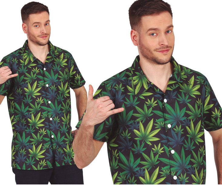 Camicia Uomo Marijuana