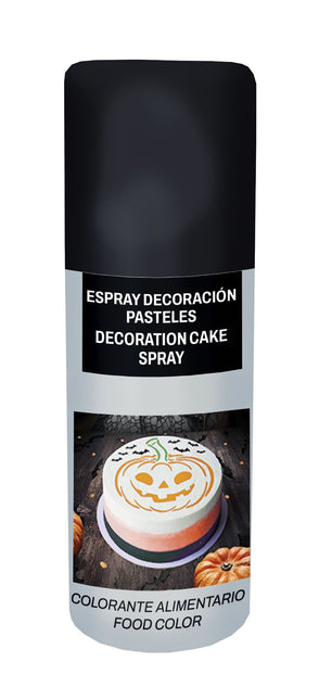 Spray per decorazioni di torte, nero, 100 ml