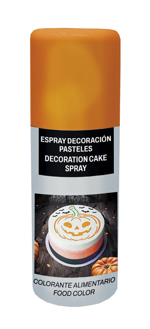 Spray per decorazioni di torte, Arancione, 100 ml