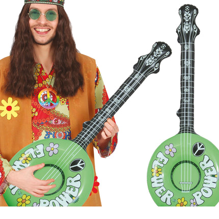 Banjo gonfiabile verde 83 cm