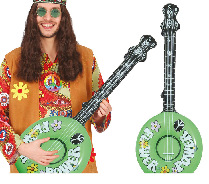 Banjo gonfiabile verde 83 cm