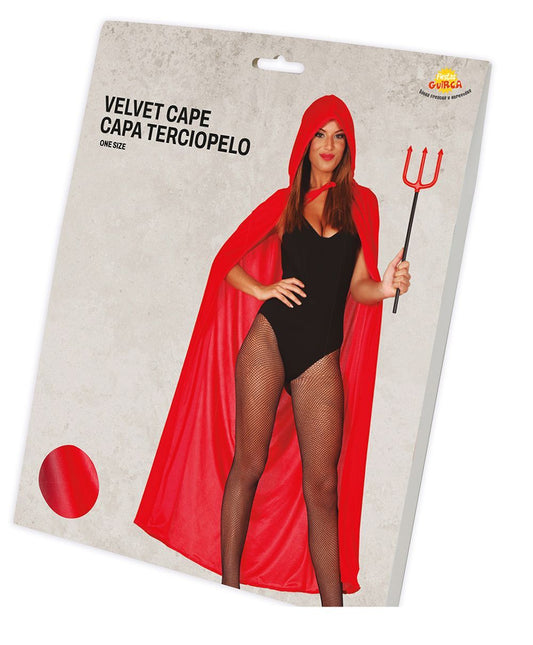 Cappuccetto di Halloween rosso 1,3 m