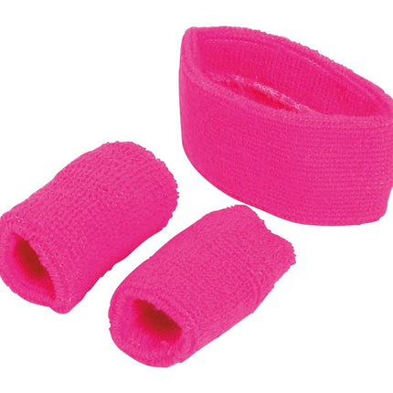 Fasce elastiche rosa Set 3 pezzi