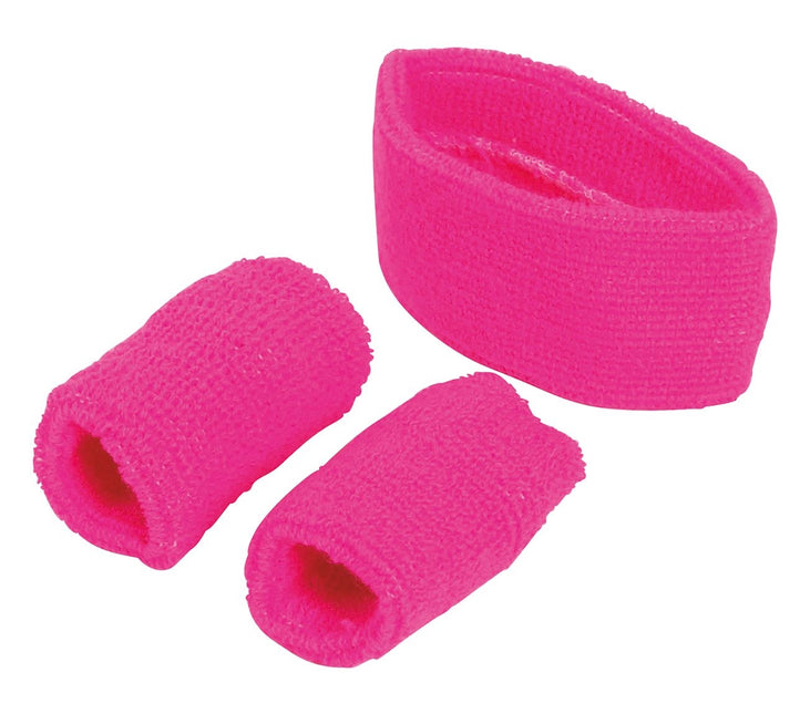 Fasce elastiche rosa Set 3 pezzi