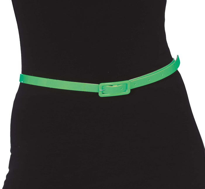 Cintura verde neon 1,1 m