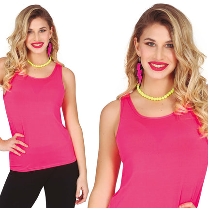 Camicia Rosa Neon L