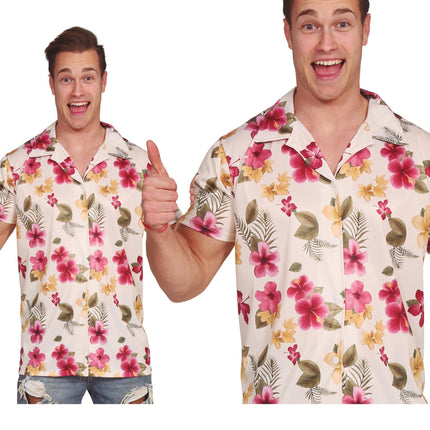 Camicia Hawaii Fiori