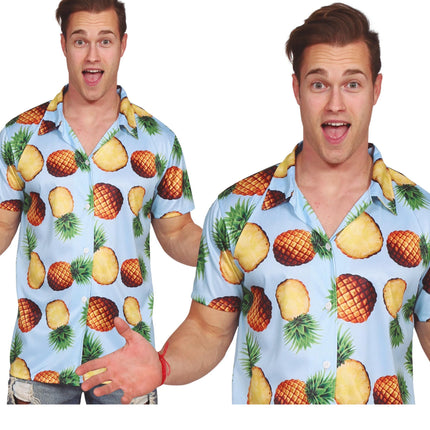 Camicia Hawaii Ananas