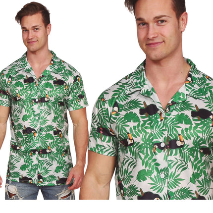 Camicia Hawaii Palme