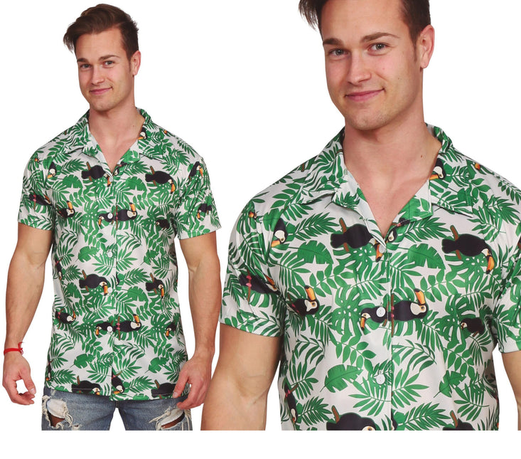 Camicia Hawaii Palme