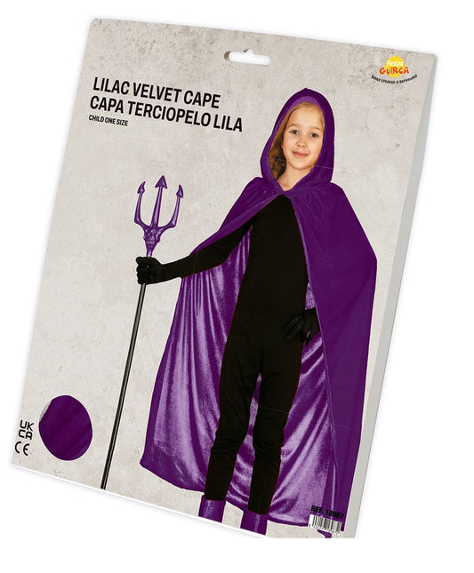 Capo di Halloween Bambino viola 1m