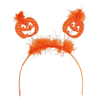 Cerchietto per capelli Halloween Zucca