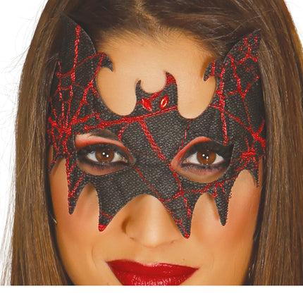 Maschera occhi Halloween Pipistrello