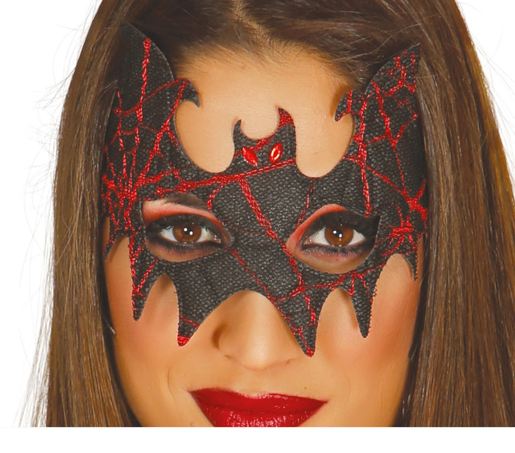 Maschera occhi Halloween Pipistrello