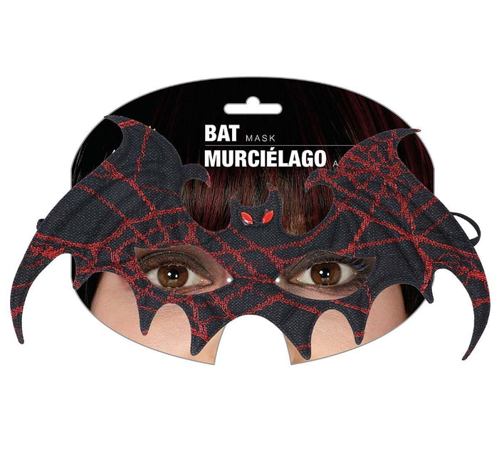 Maschera occhi Halloween Pipistrello