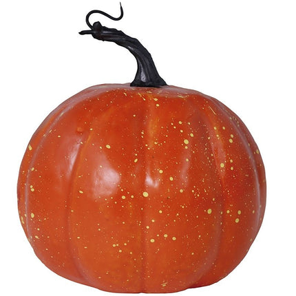 Zucca di Halloween con luce 11 cm