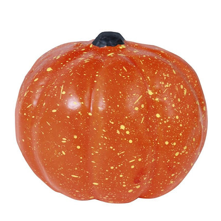 Zucca di Halloween con luce 17 cm